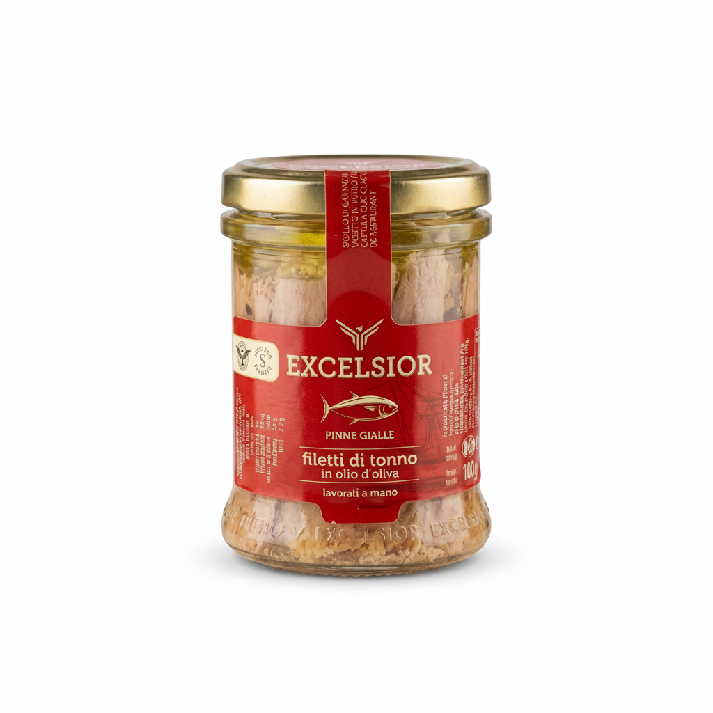 EXCELSIOR Filetti di Tonno “ in olio d’oliva” 180g