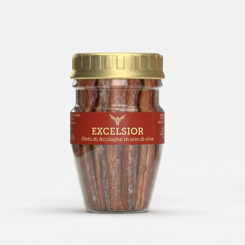 EXCELSIOR  “Filetti di Acciughe all’olio” 80g