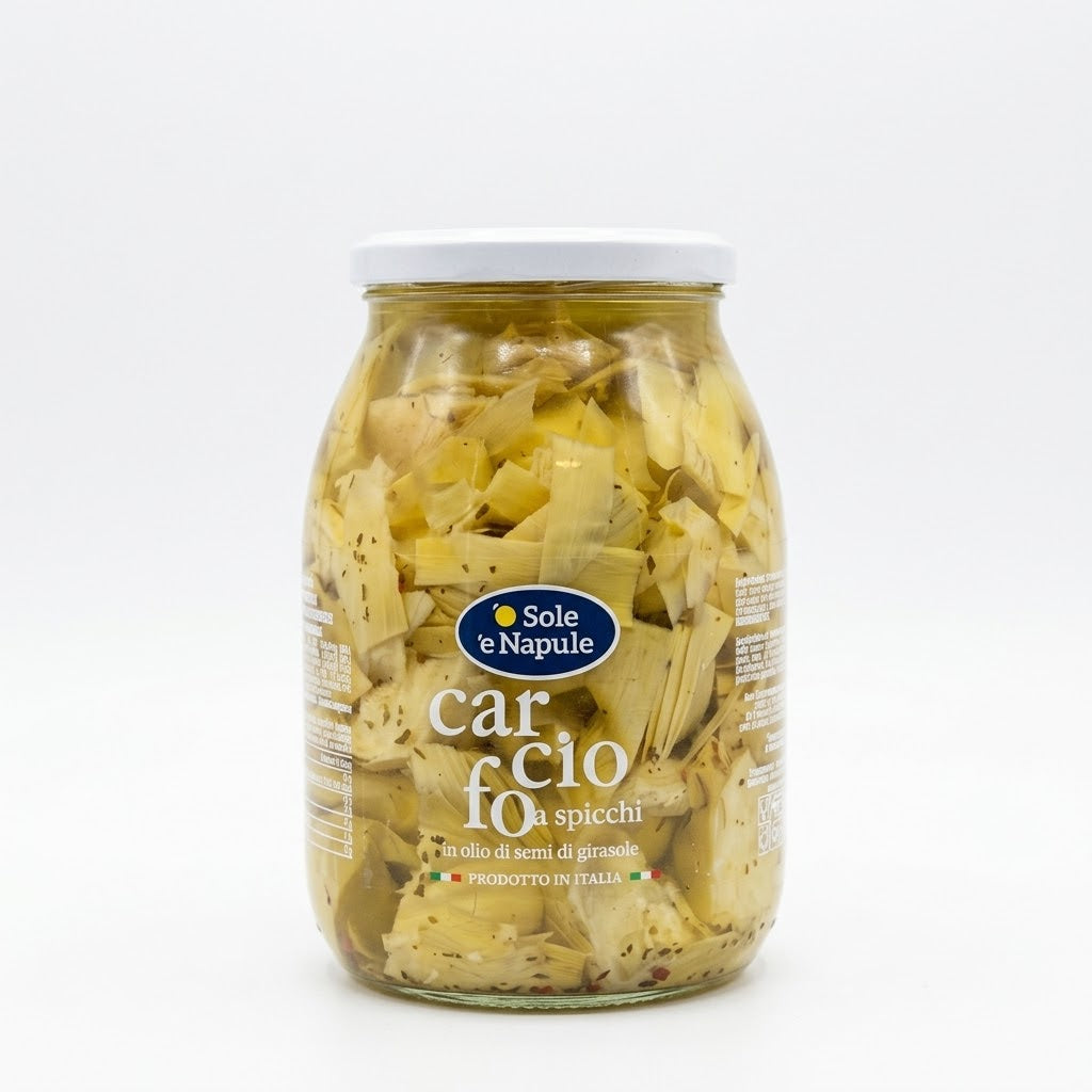 ‘’ O SOLE E NAPULE ‘’ Carciofo A Spicchi 980g All’olio di Girasole
