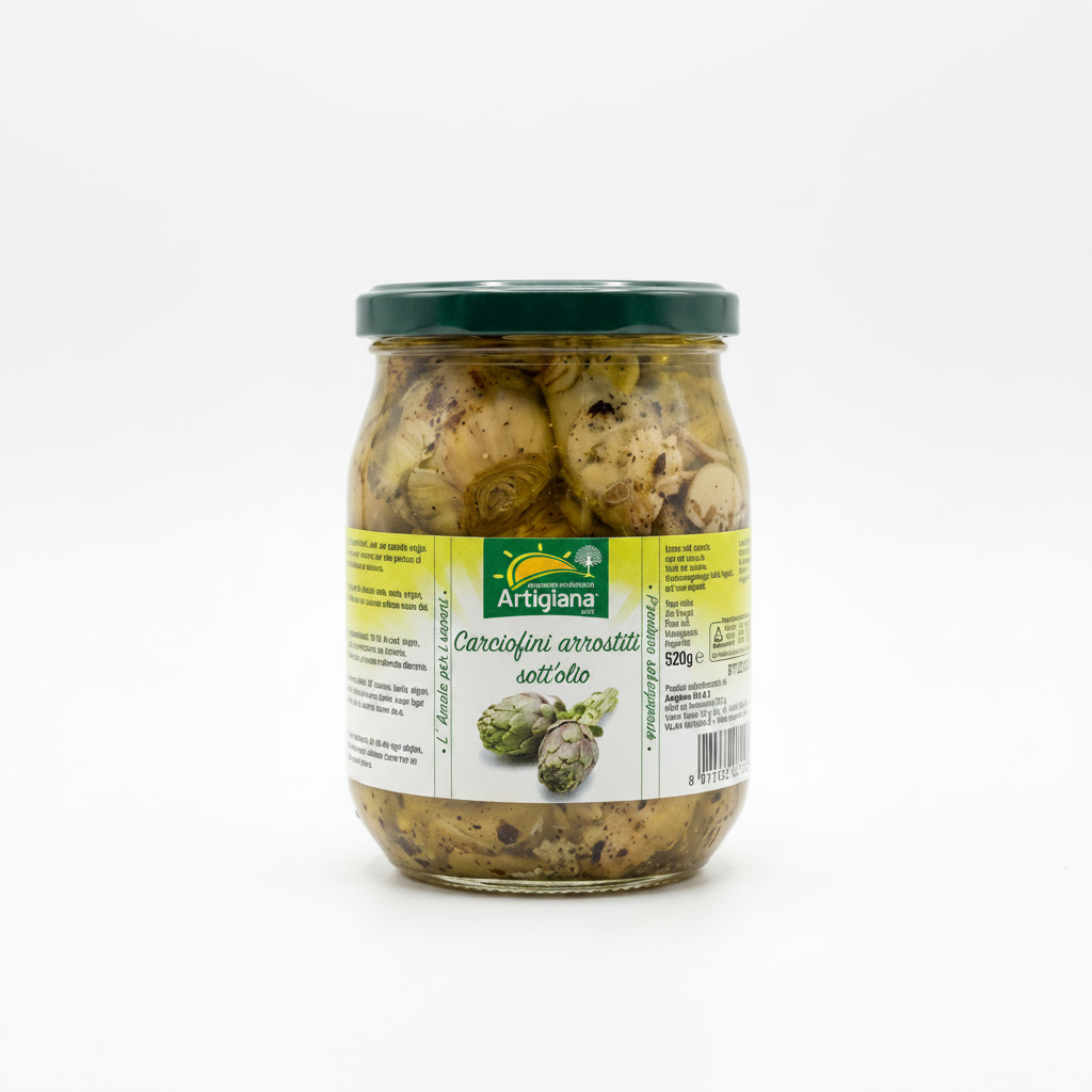 '' ARTIGIANA SUD ''  Carciofini  Arrostiti 540g