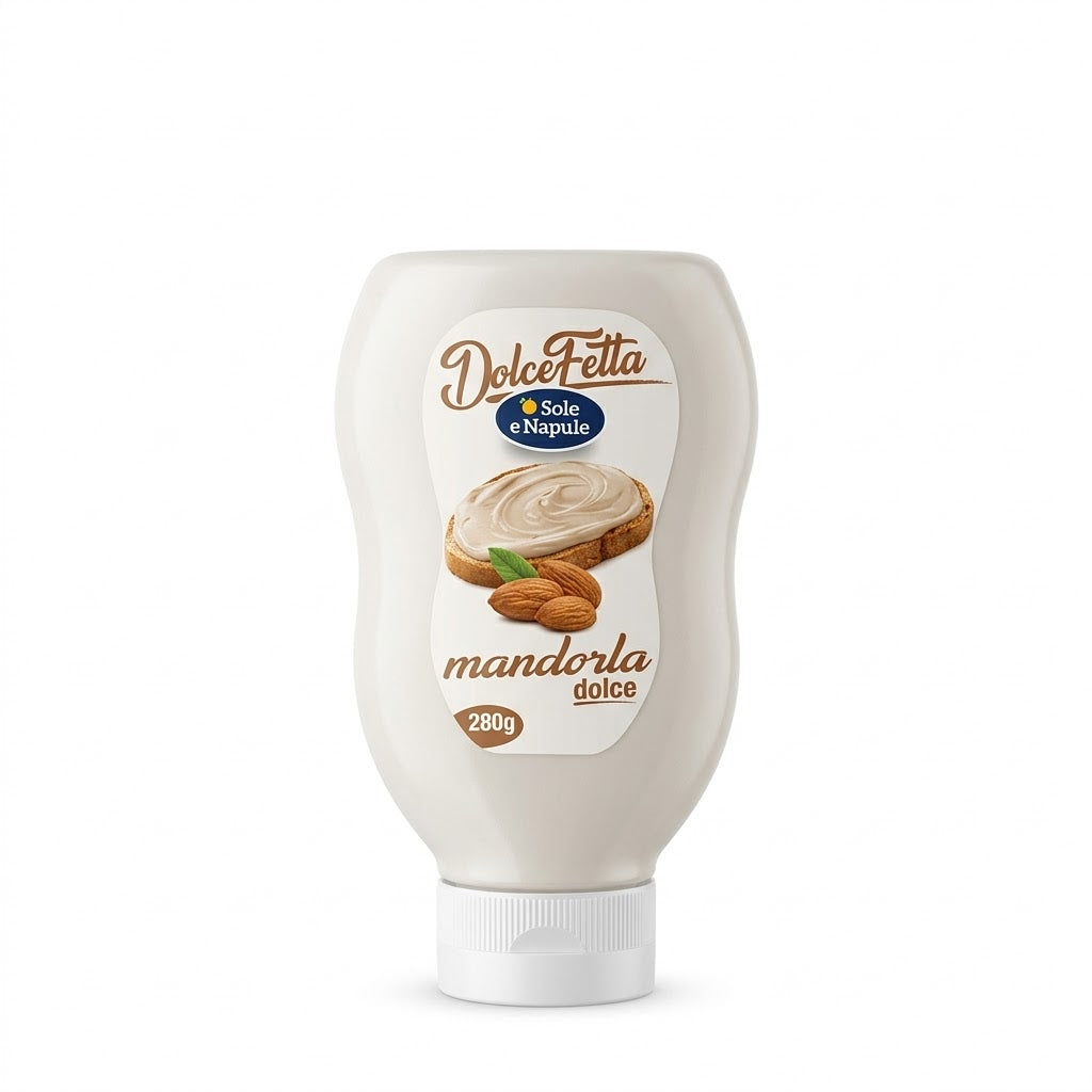 ‘’ O SOLE E NAPULE ‘’ Dolcefetta alla Mandorla formato Sqeeze 280g
