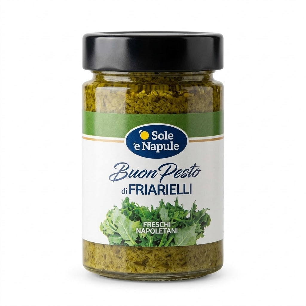 ‘’ O SOLE E NAPULE ‘’ Buon Pesto di FRIARIELLI (Freschi Napoletani) 180g