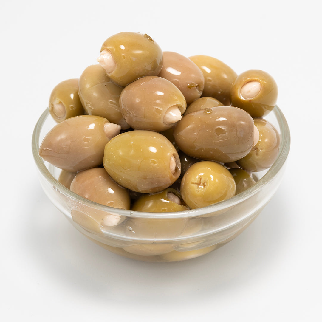 Olive Denocciolate Verdi Con Mandorla