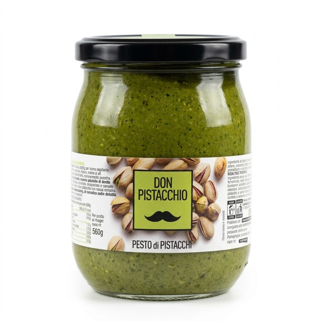 ‘’ O SOLE E NAPULE ‘’ Don Pistacchio Pesto di Pistacchi 560g