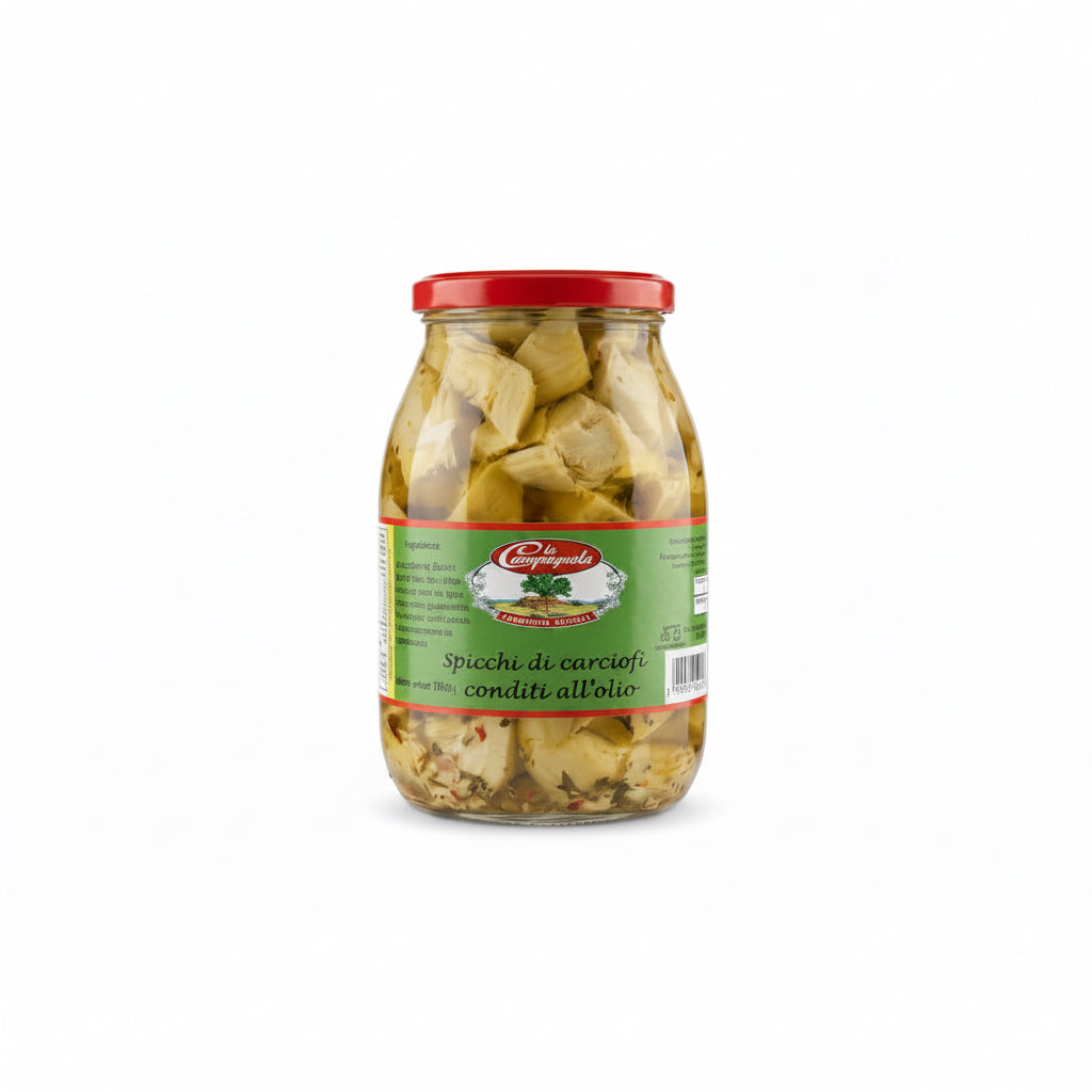 La Campagnola “Spicchi di Carciofi 1kg conditi all’olio”