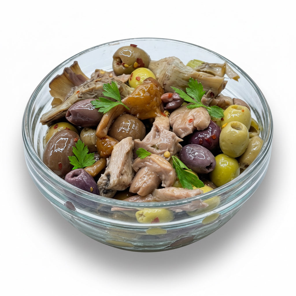 Olive Mix Campagnola all’Olio Con Peperoncino