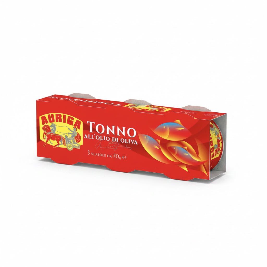 Auriga “Tonno in Olio di Oliva in Scatola” 3x70gr