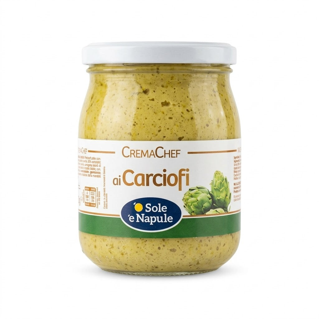 ‘‘ O SOLE E NAPULE ‘‘ Crema Chef Ai Carciofi 540g