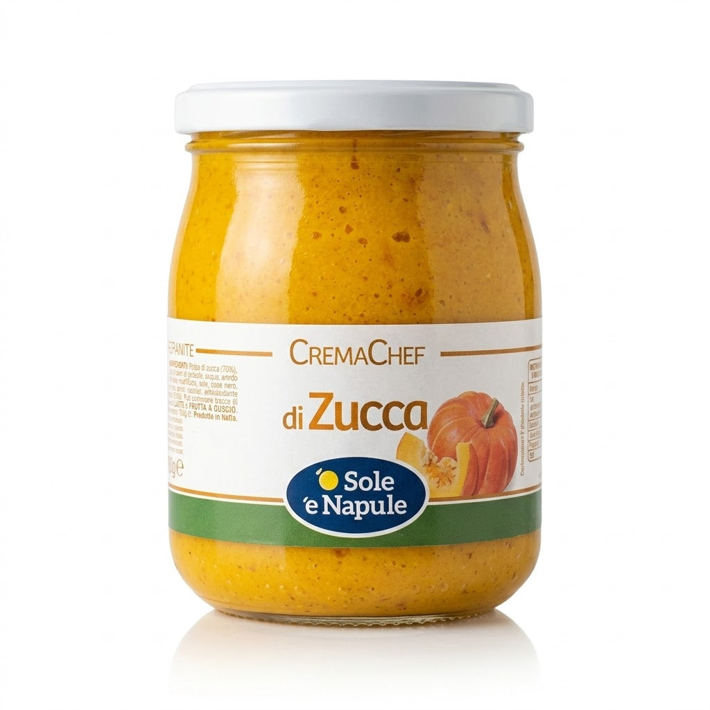 ‘‘ O SOLE E NAPULE ‘‘ Crema Chef Di Zucca 540g