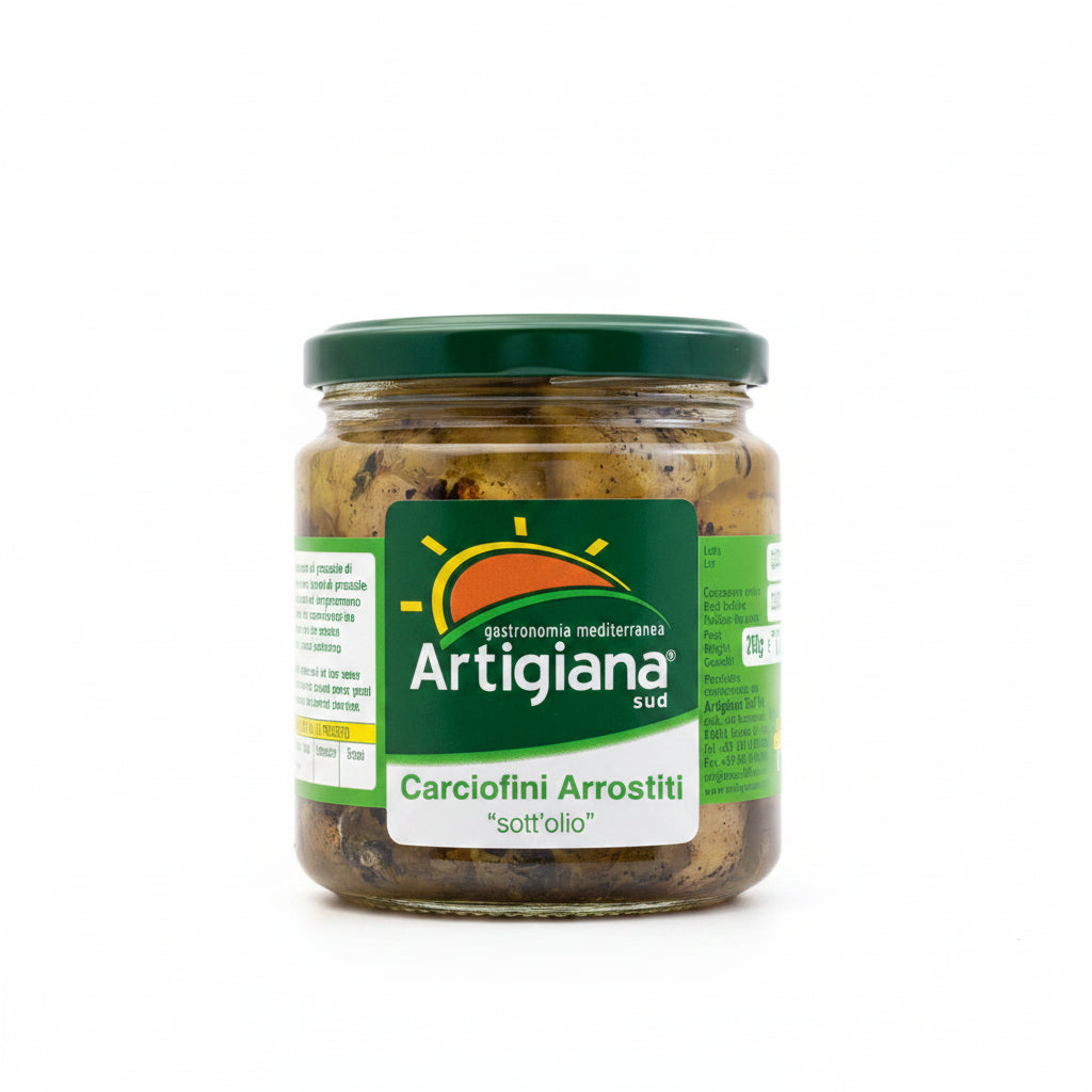 '' ARTIGIANA SUD ''  Carciofi Arrostiti 540g