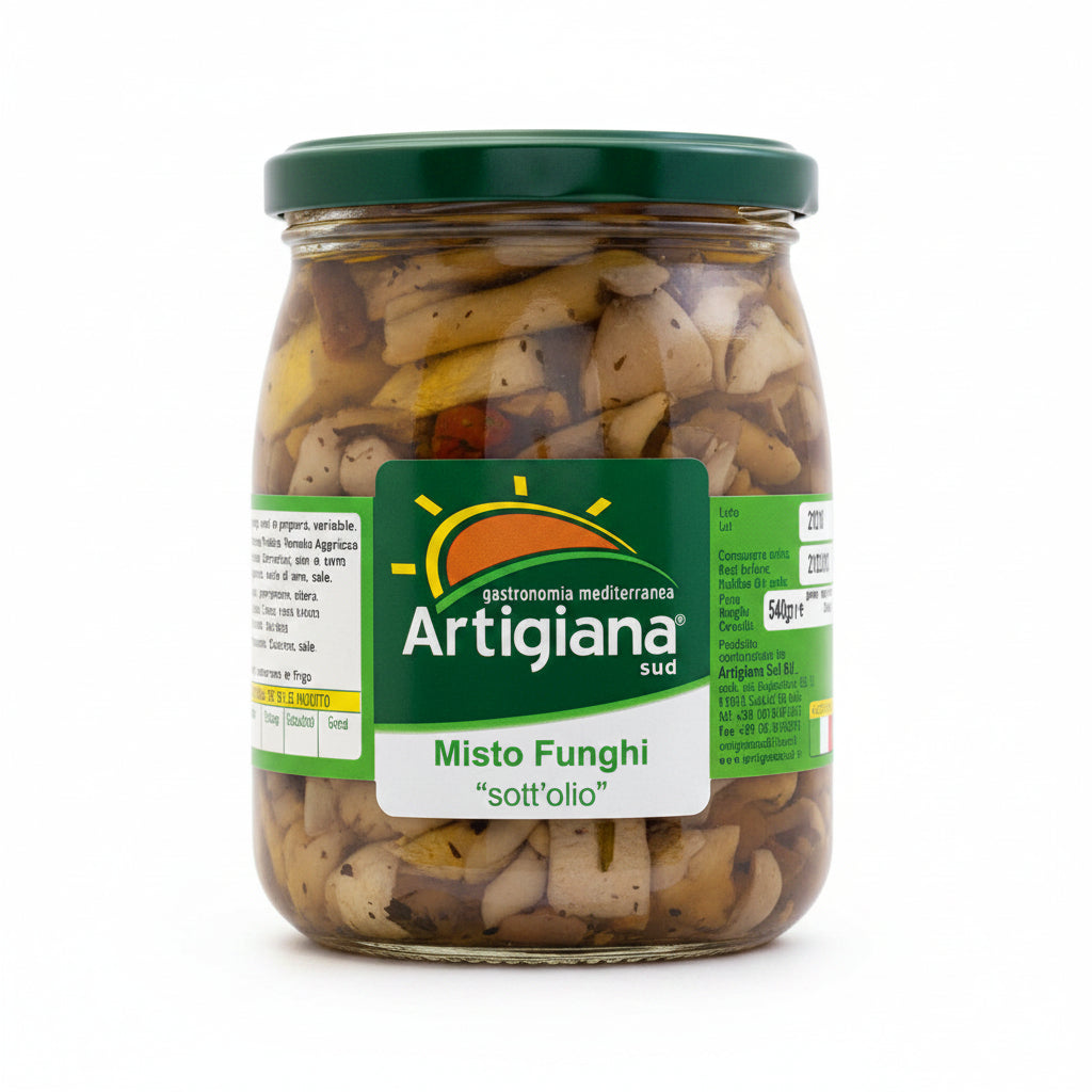 '' ARTIGIANA SUD '' Misto Funghi 540g