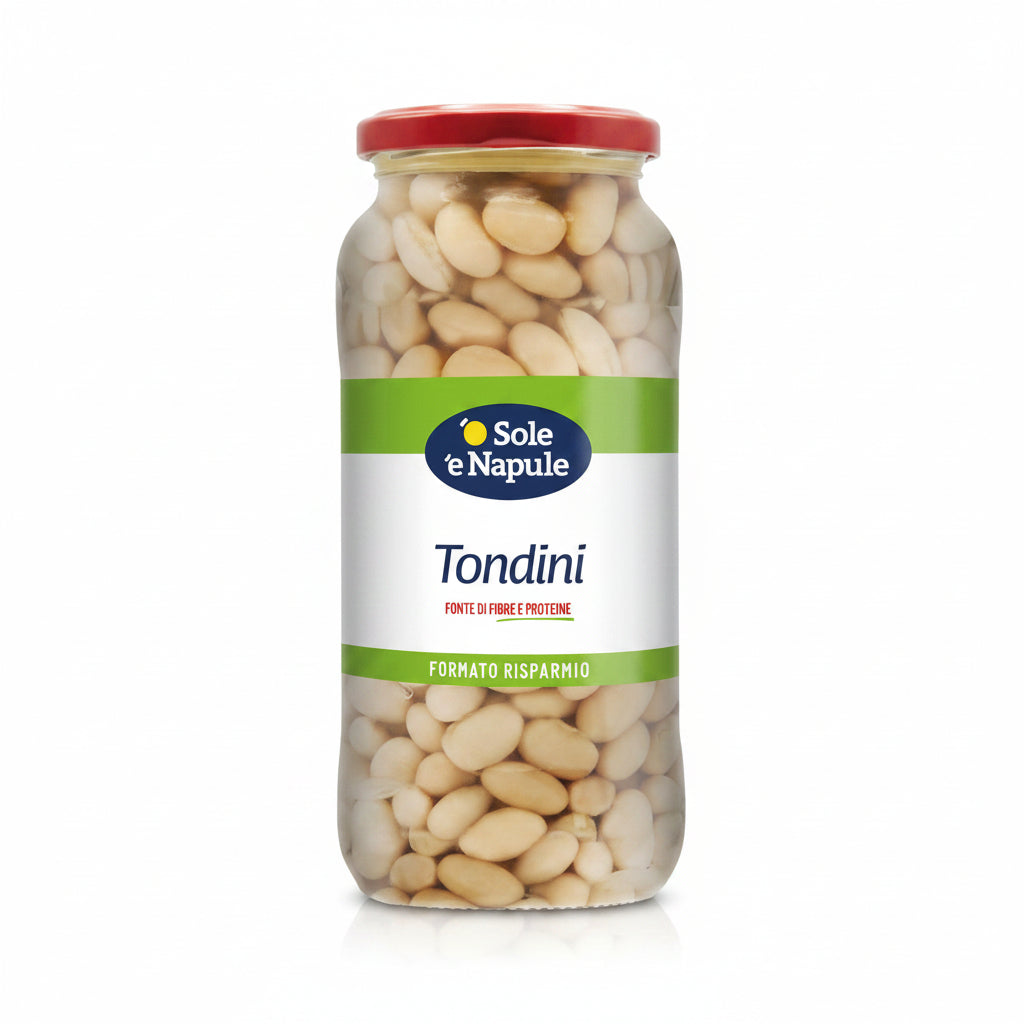 "O SOLE E NAPULE" Canned Tondini Beans 540g