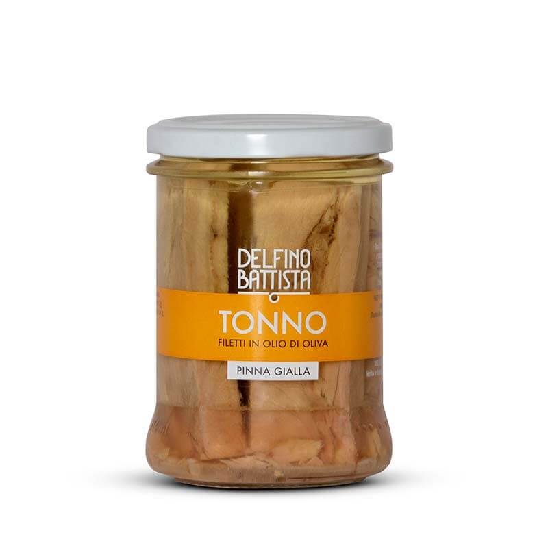 '' DELFINO BATTISTA '' Tonno Sott'Olio a Filetti da 180g