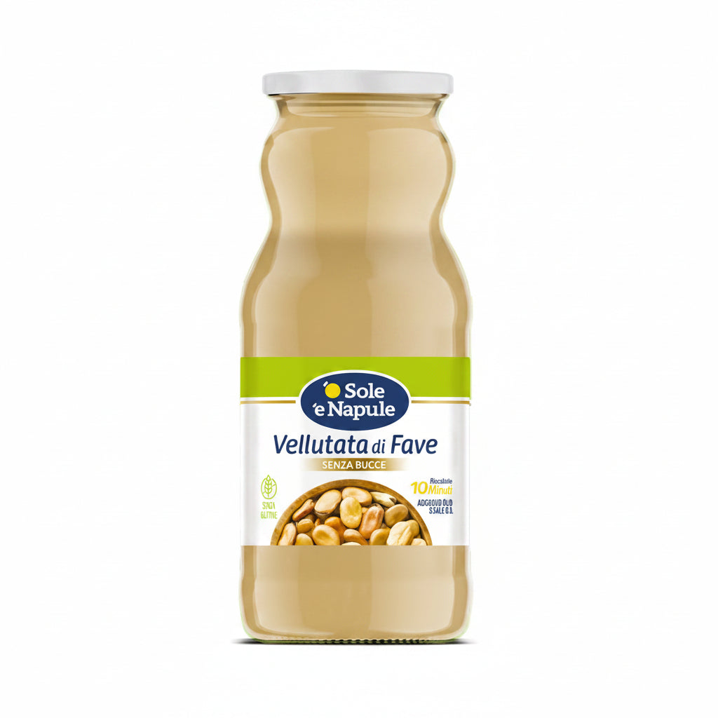'' O SOLE E NAPULE '' Cream of Fava Beans Glass 350 g