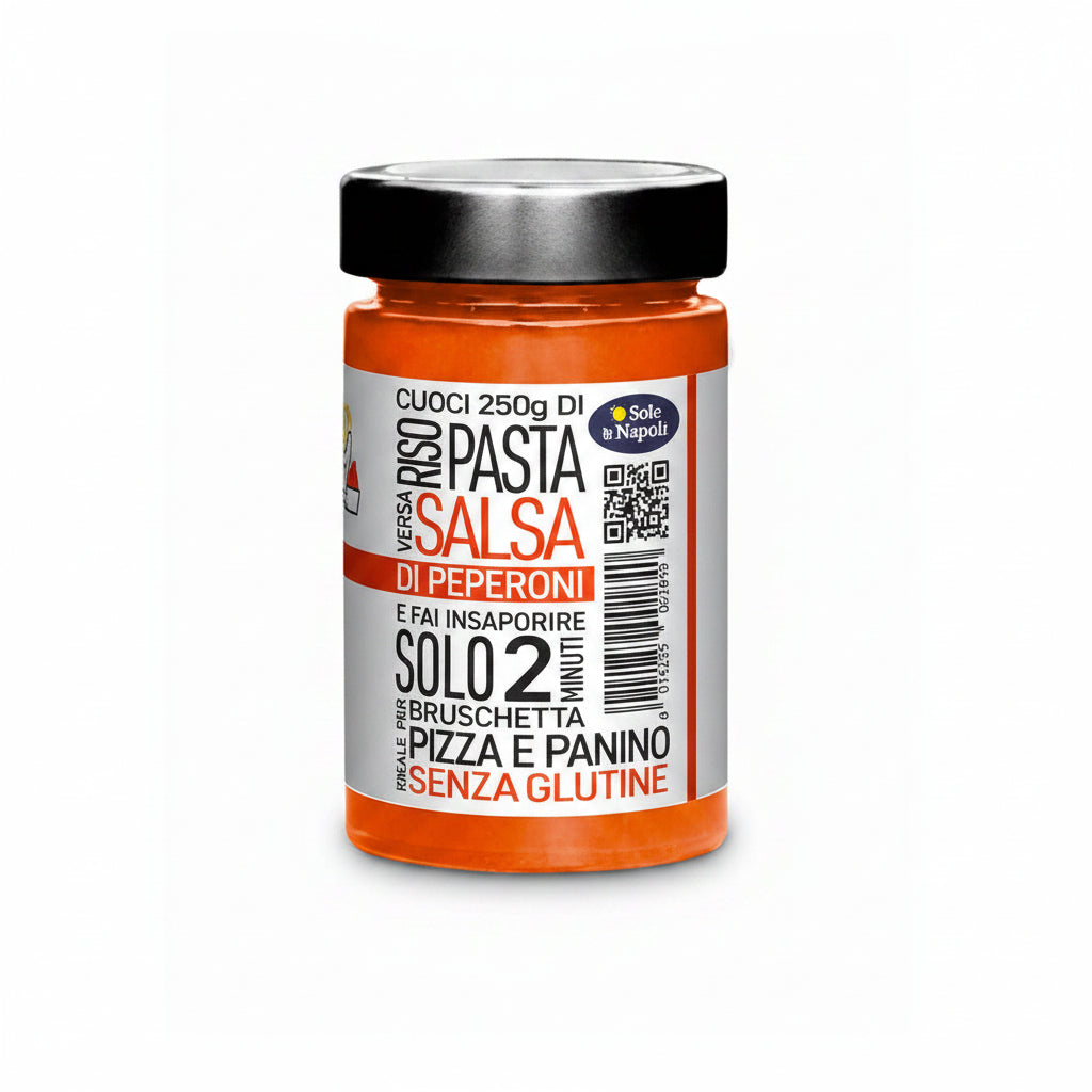 "O SOLE E NAPULE" Pepper Sauce Glass Jar 190g